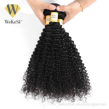 Wholesale Bundles Virgin 10A Grade Brazilian Cuticle Aligned Hair 100% Human Hair Weaving Kinky Curly Hair Extension